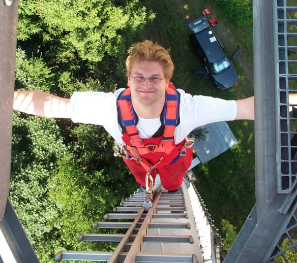 bei der Arbeit